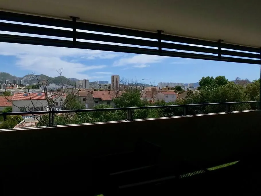 10 Min Du Centre-Ville Terrasse Avec Vue + Parking Marseille France