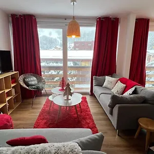 Rouge Canneberge -8 Personnes- 84m2 Vue Degagee Setaz , Valloire France